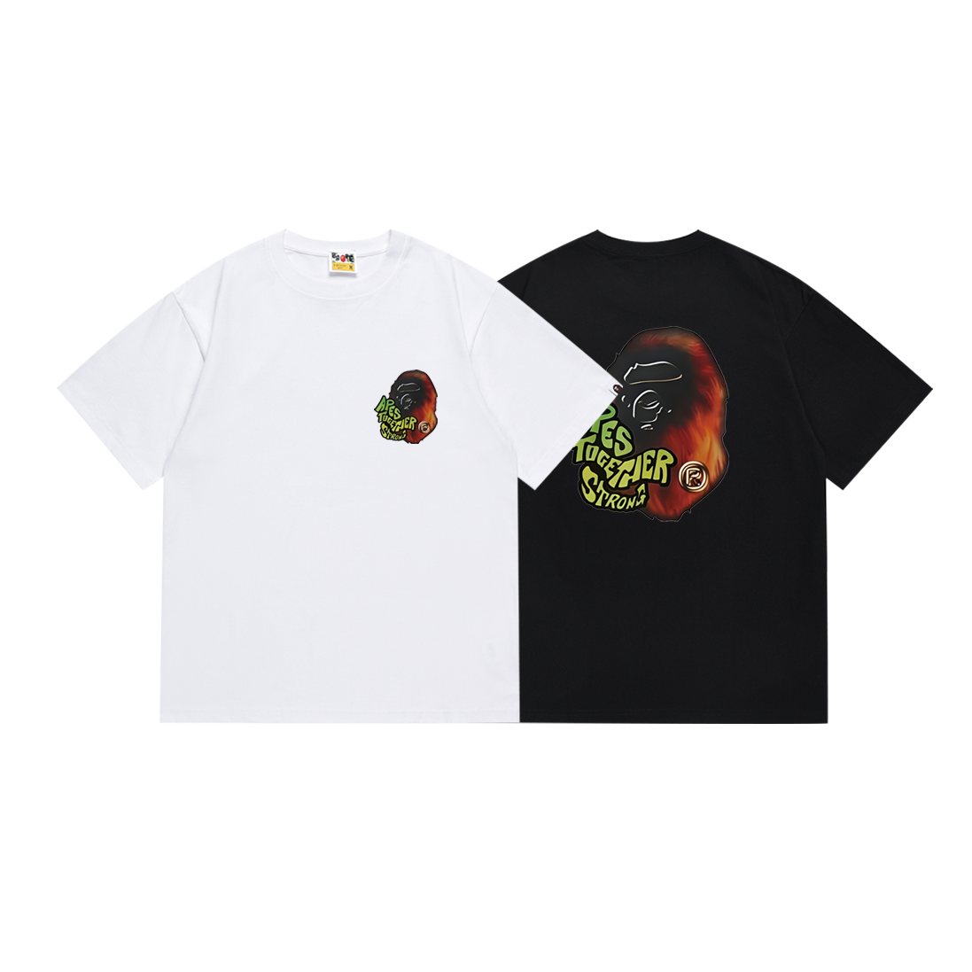 BAPE Apes Together Strong Graphic T-Shirt — comparison