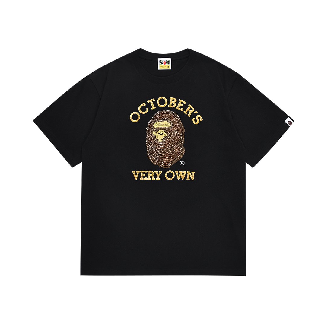 BAPE October's Very Own Ape Head Graphic T-Shirt — hero