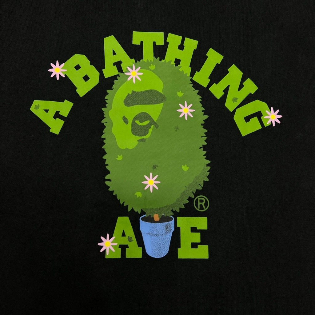 BAPE Green Camo Face Graphic T-Shirt — detail