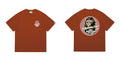 BAPE Pink Accent Ape Circle Graphic T-Shirt — hero