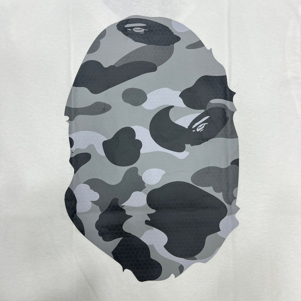 BAPE Grey Camo Ape Head Graphic T-Shirt — detail