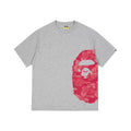 BAPE Pink Ape Face Side Graphic T-Shirt — hero