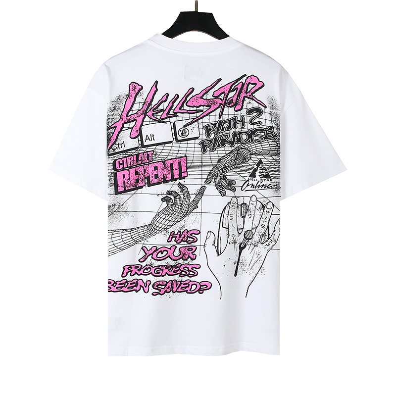 Hellstar NFC Graphic Short-Sleeve T-Shirt — back