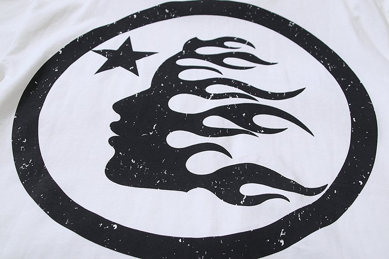 Hellstar Circular Flame Graphic T-Shirt — detail