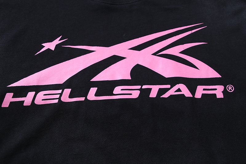 Hellstar Shooting Star Graphic T-Shirt — detail