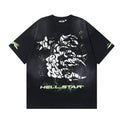 Hellstar Distressed Graphic Short-Sleeve T-Shirt — hero