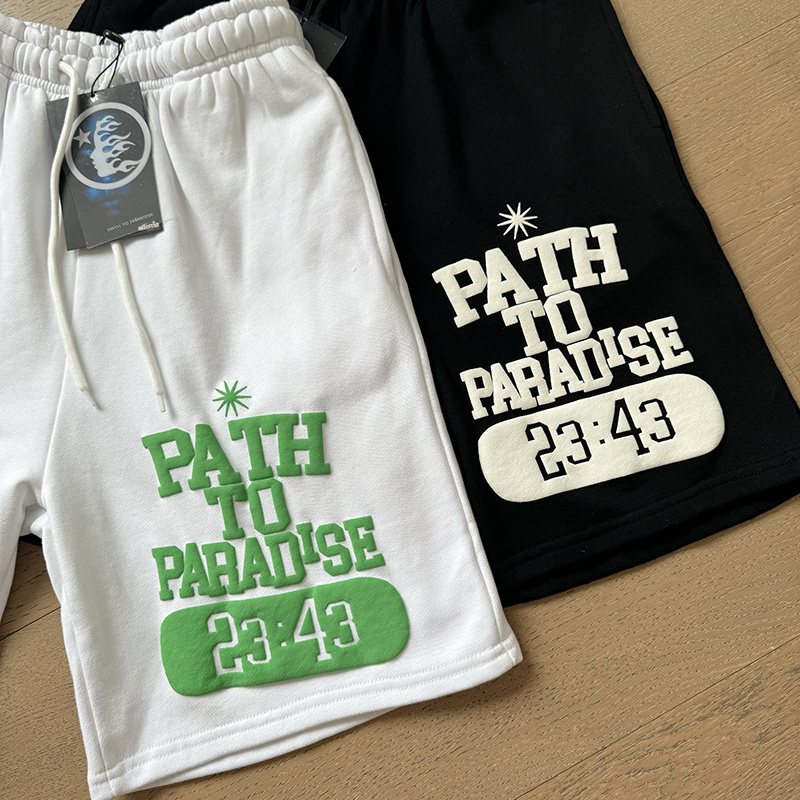 Hellstar Flame Graphic Shorts — context