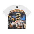 Godspeed Astronaut Skull Racing Graphic T-Shirt — hero