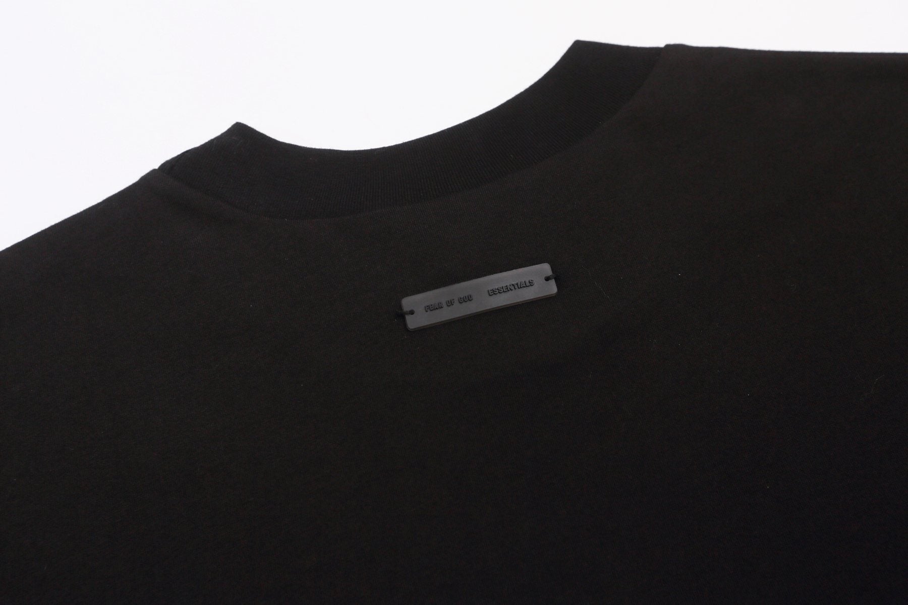 ESSENTIALS Fear of God Chest Graphic T-Shirt — neck_label