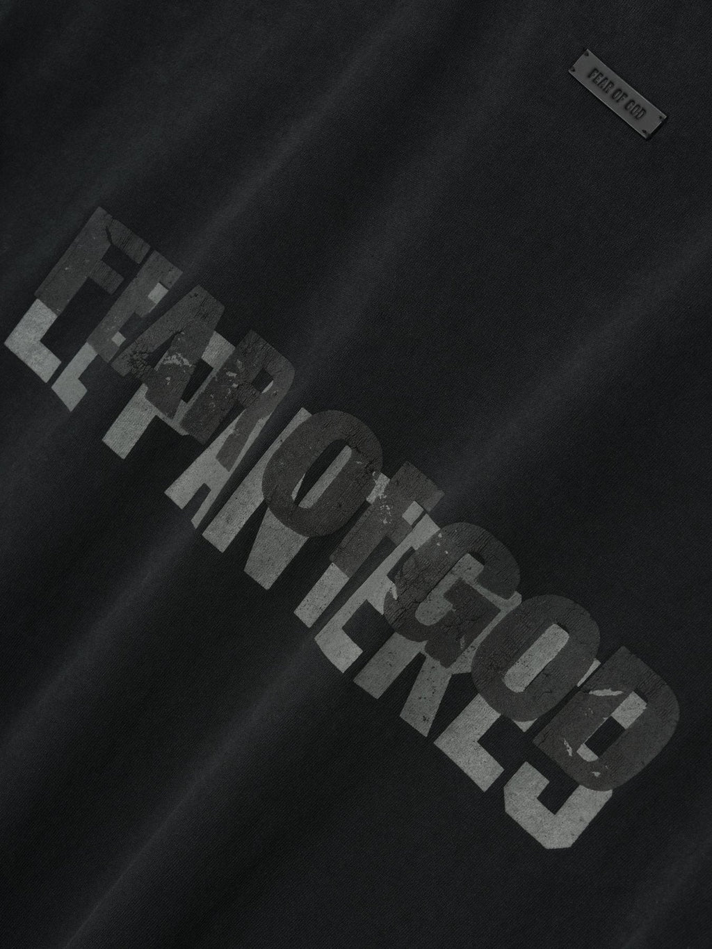 Fear of God Solidarity Le Panteres Graphic T-Shirt — detail