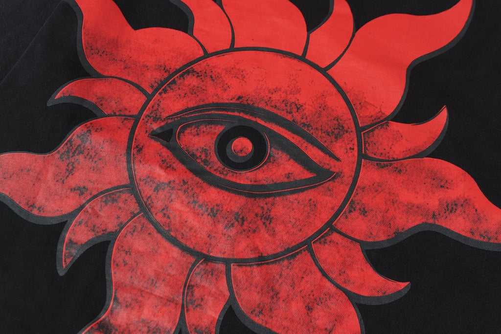 Godspeed E Pluribus Unum Washed Graphic T-Shirt — detail
