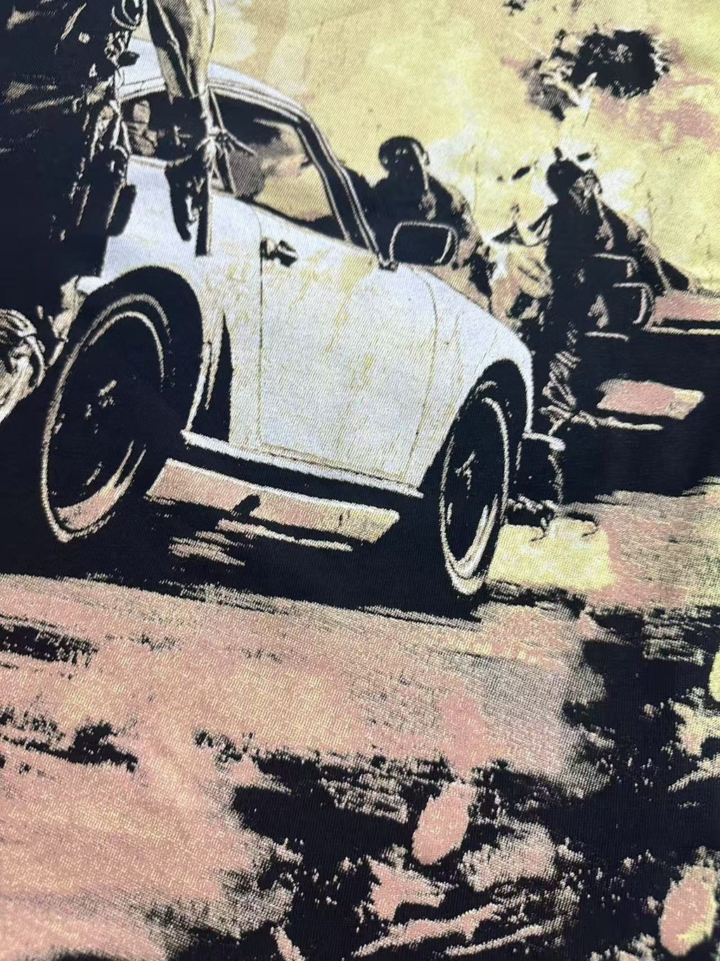 Godspeed Washed Rock Graphic T-Shirt — detail