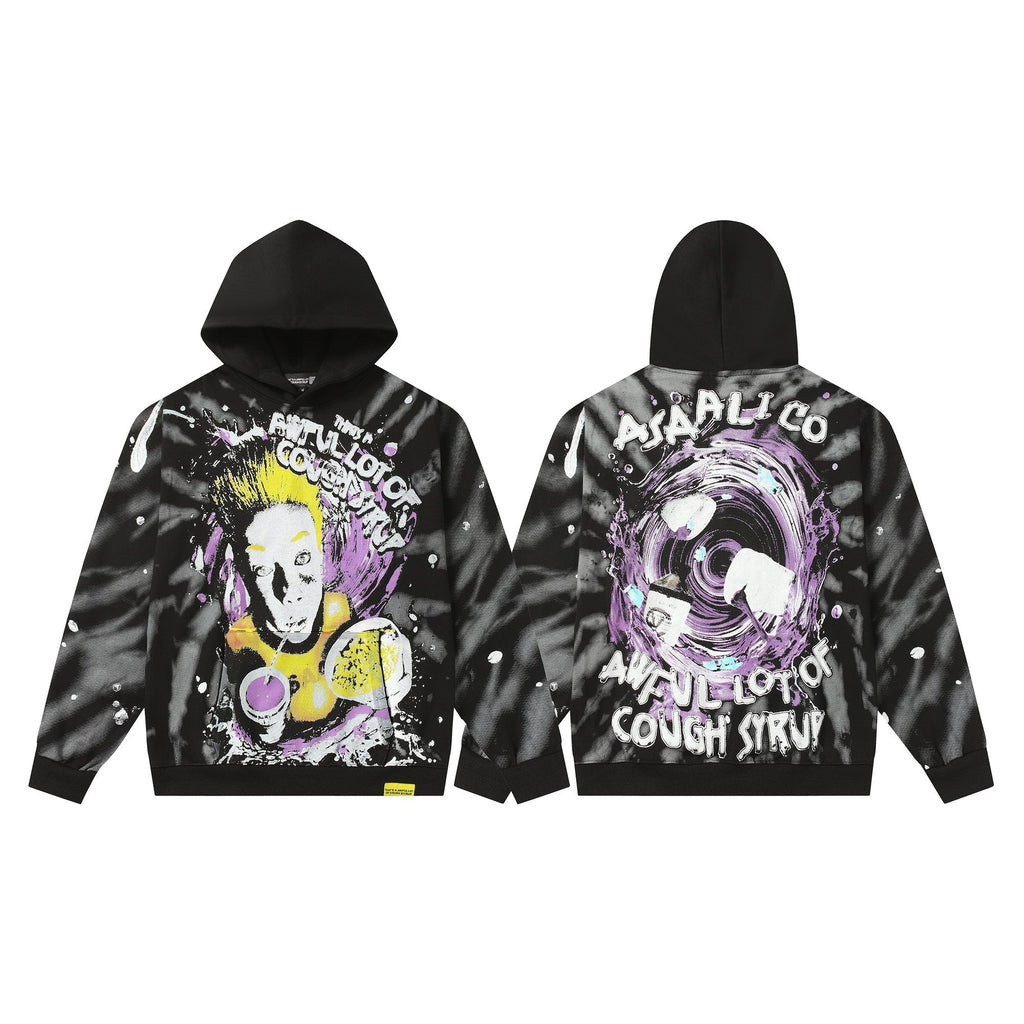 THAT'S A AWFUL LOT OF COUGH SYRUP Star Graphic Hoodie — hero