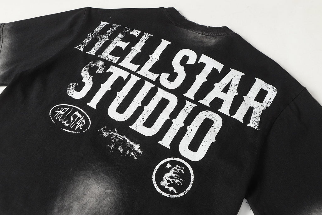 Hellstar Skull Graphic Short-Sleeve T-Shirt — detail