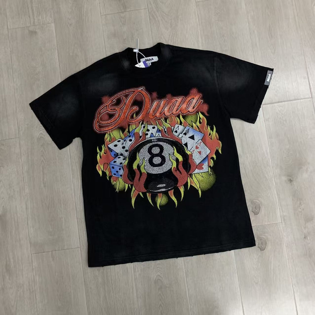 Rough Play DUAA Risk Graphic T-Shirt — front