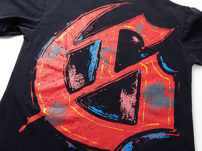 Godspeed Skull Car Graphic T-Shirt — detail