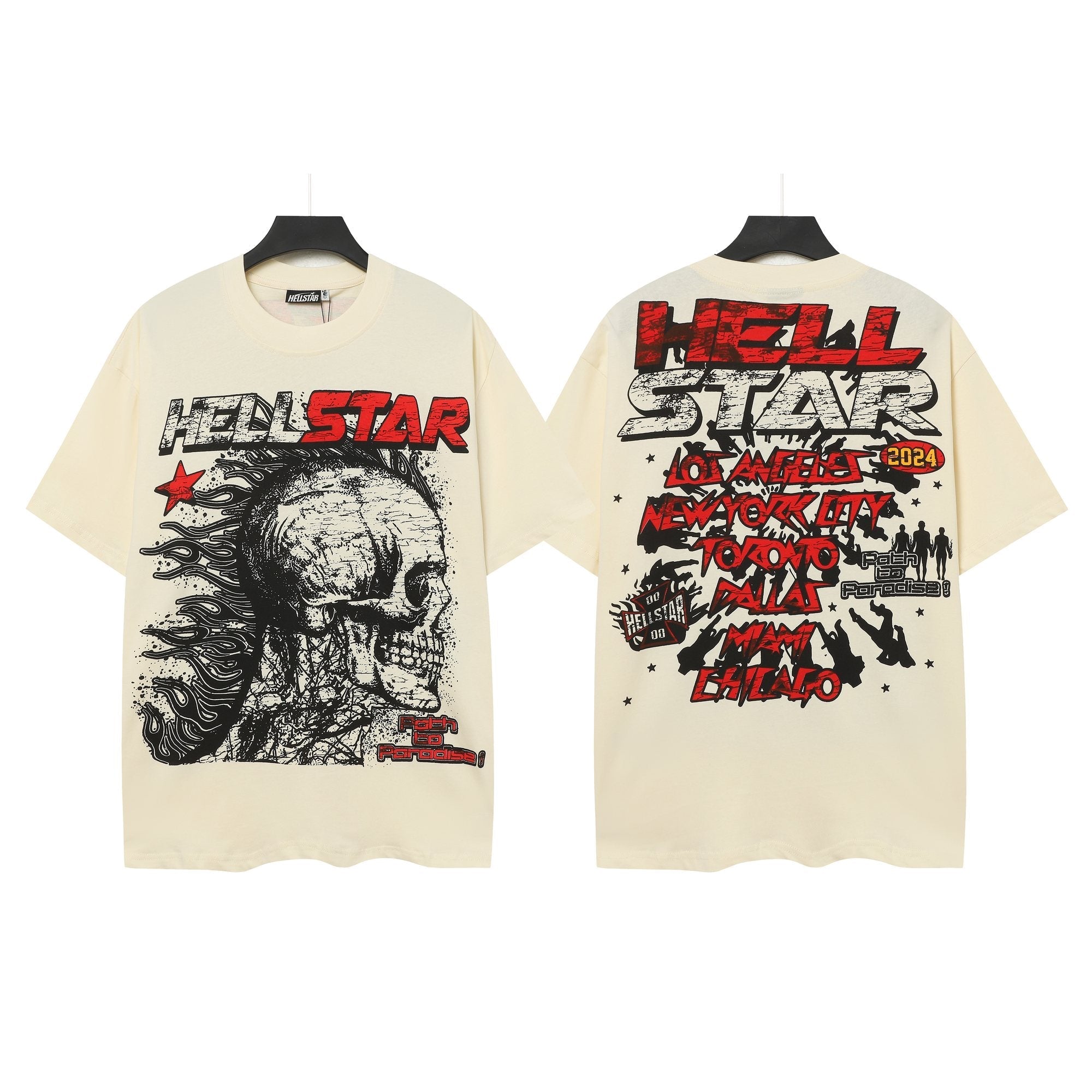Hellstar Skull City-List Graphic T-Shirt — hero