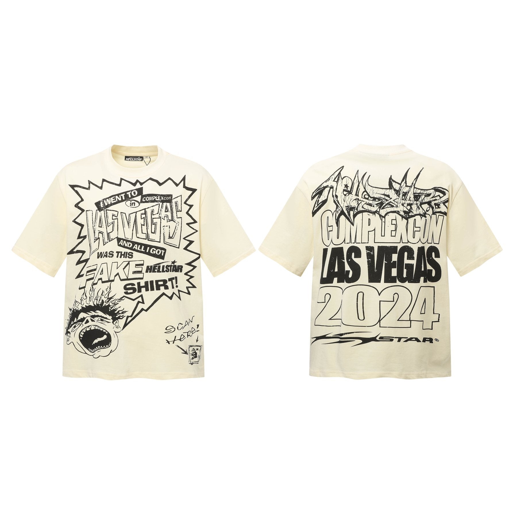 Hellstar ComplexCon Las Vegas Graphic T-Shirt — front