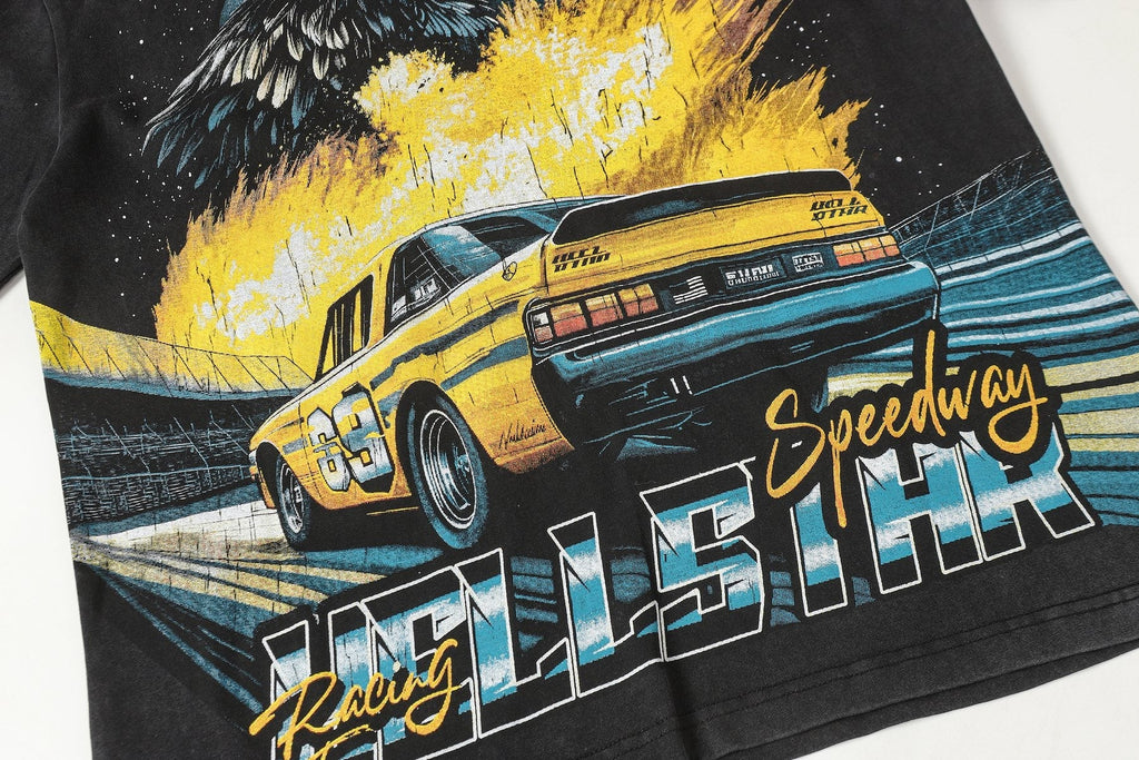 Hellstar Speedway Graphic T-Shirt — detail