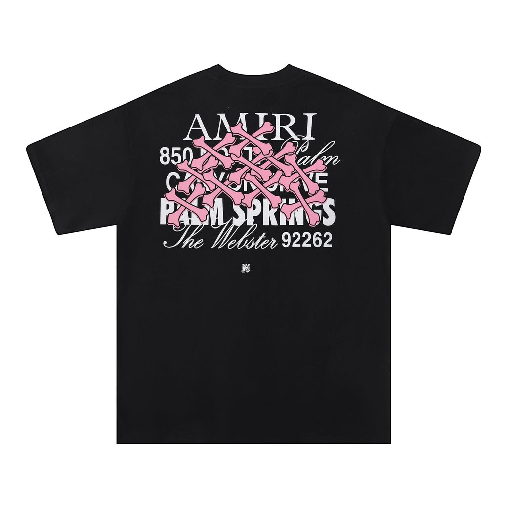 AMIRI Pink Bone Graphic T-Shirt — hero