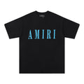 AMIRI Blue Wordmark Short-Sleeve T-Shirt — front