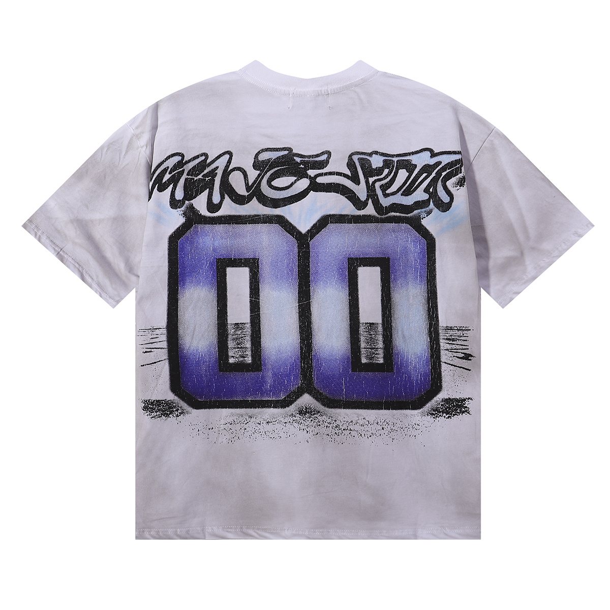 MAJESTIK The World Shark Graphic Short-Sleeve T-Shirt — back
