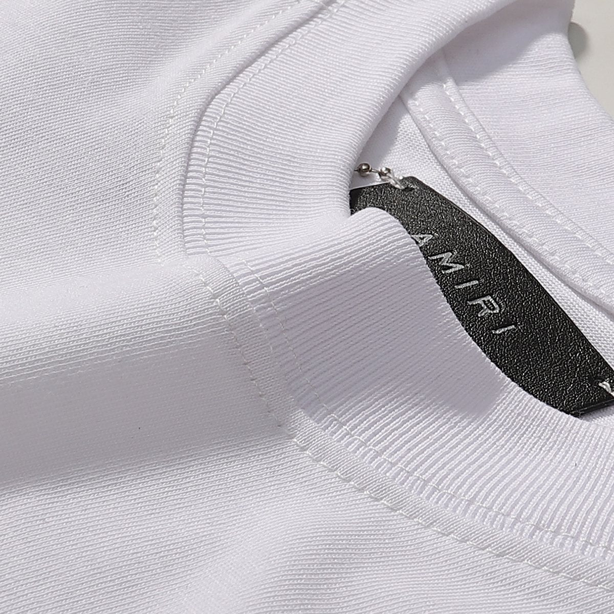 AMIRI Tropical Palm Tree Graphic T-Shirt — neck_label