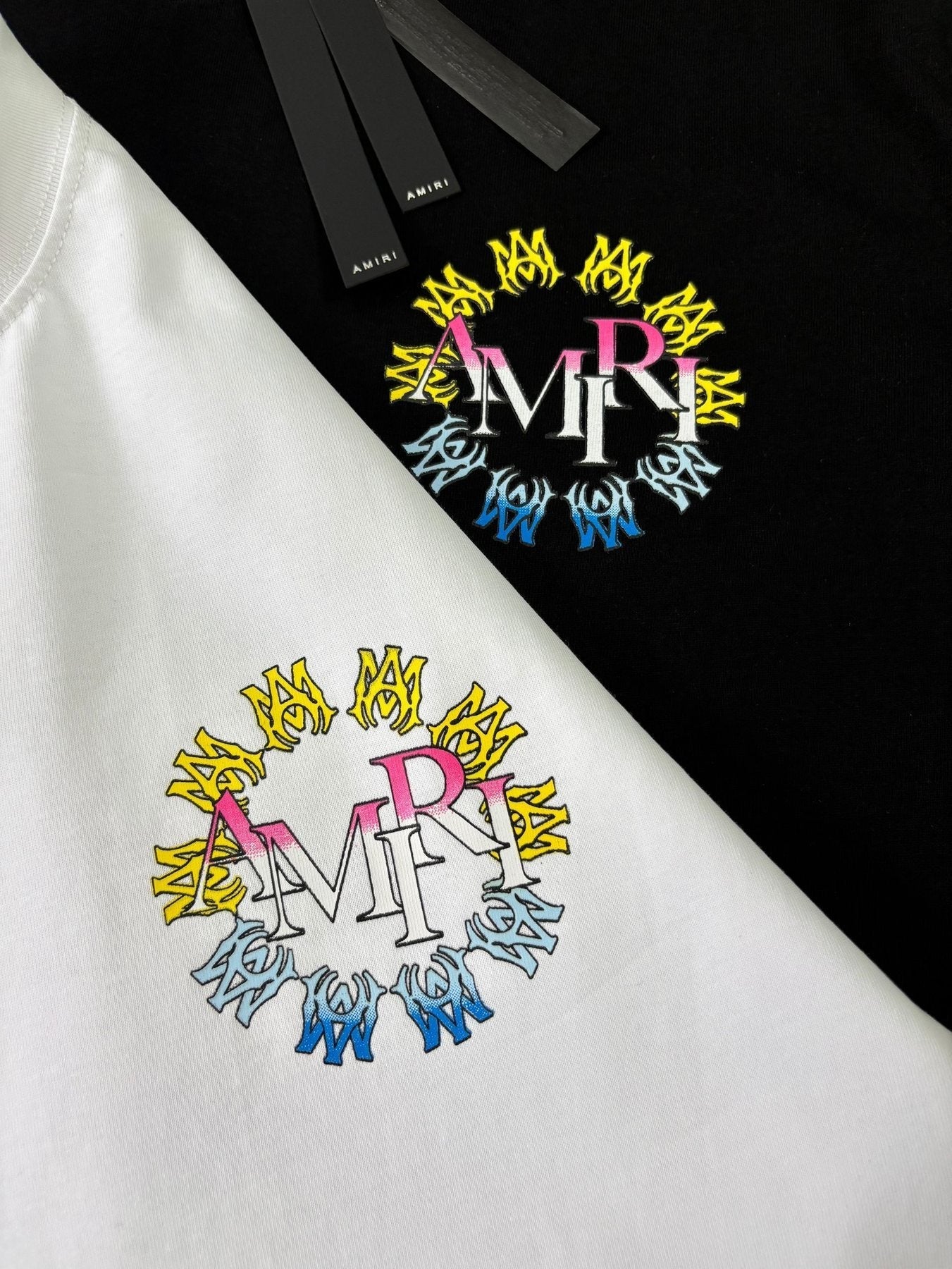 AMIRI MR Chest & Back Graphic T-Shirt — hang_tag