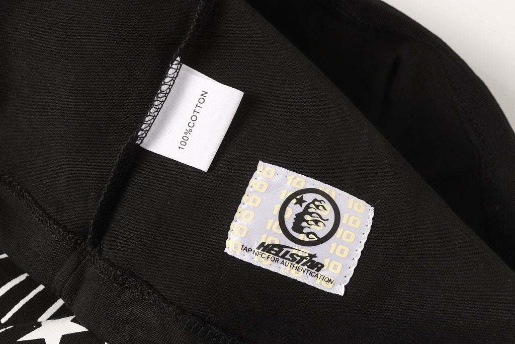 Hellstar Adventure Astronaut Graphic T-Shirt — neck_label