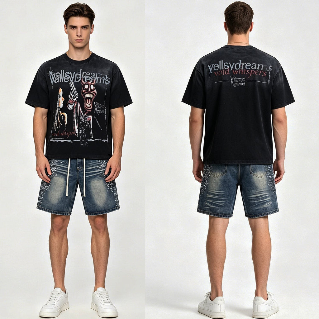 Valley Dreams Void Whispers Demon Graphic T-Shirt — context