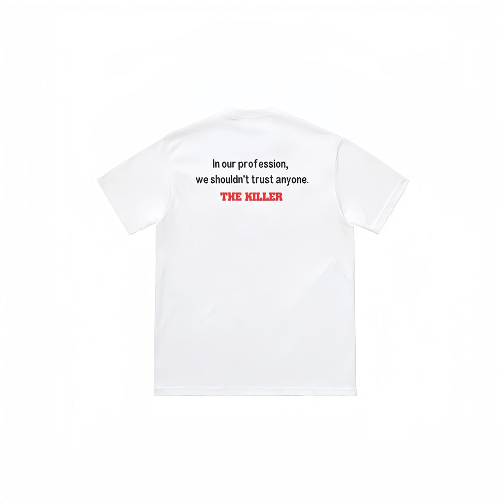 Supreme The Killer Trust Graphic T-Shirt — back