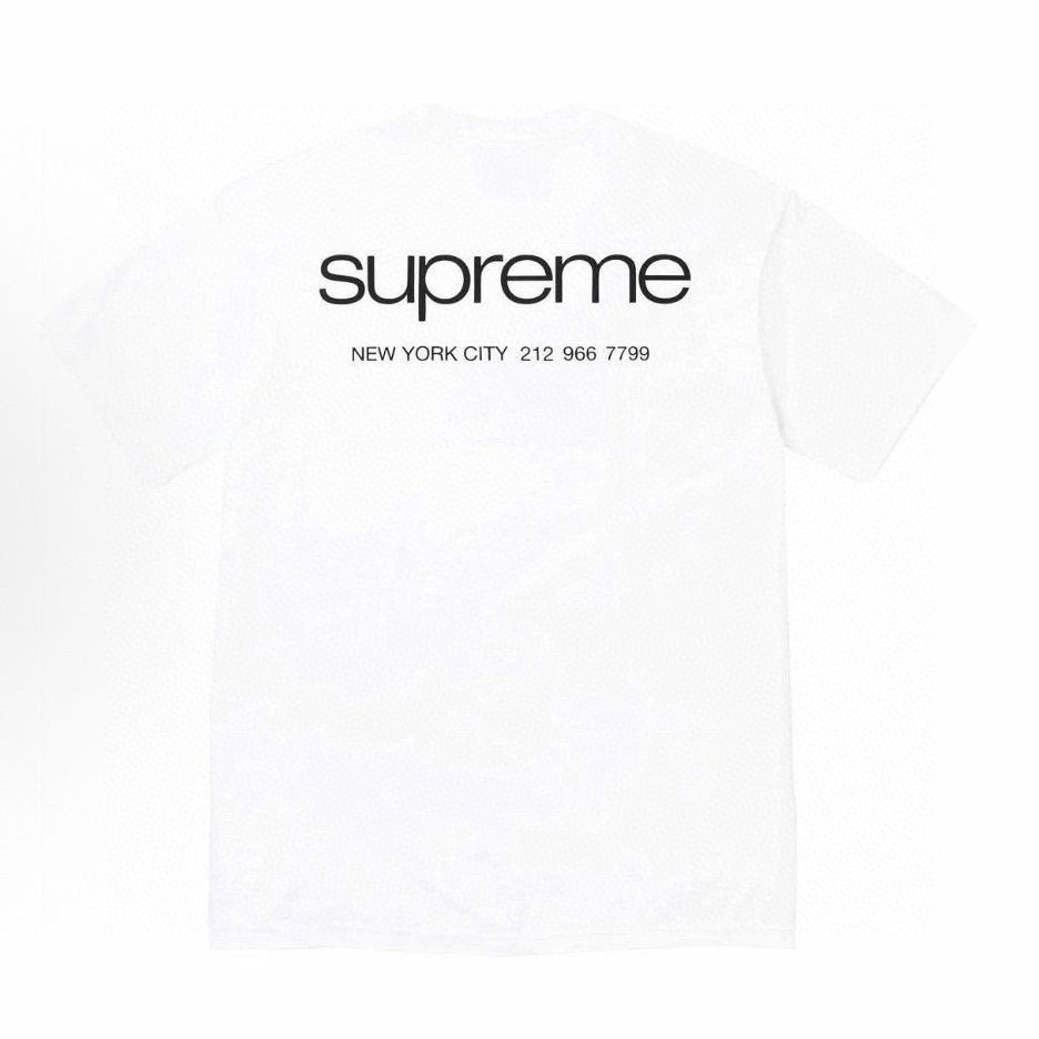 Supreme Front & Back Graphic T-Shirt — back