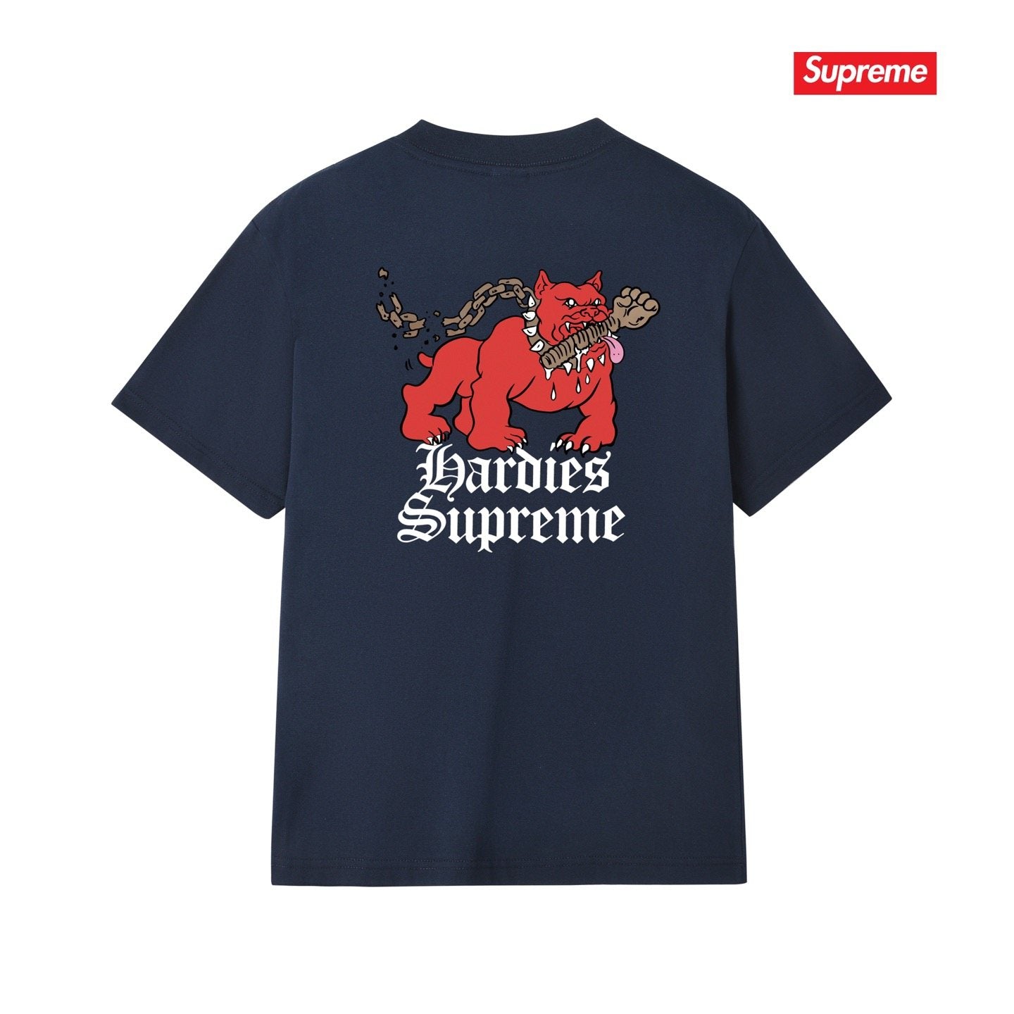 Supreme Dog Back Graphic T-Shirt — back