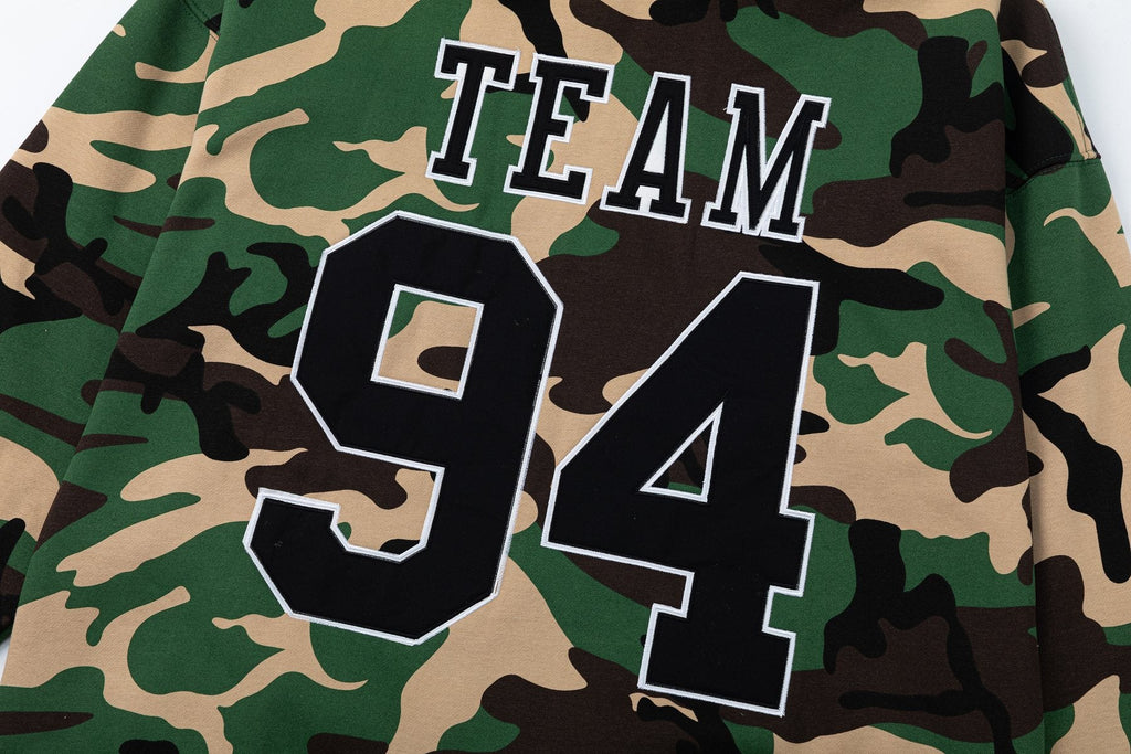 Supreme Camouflage Team 94 Graphic Hoodie — detail
