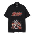 Hellstar Washed Black Front & Back Graphic T-Shirt — hero