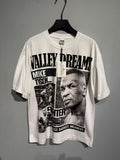 Valley Dreams Mike Tyson Portrait Graphic T-Shirt — front