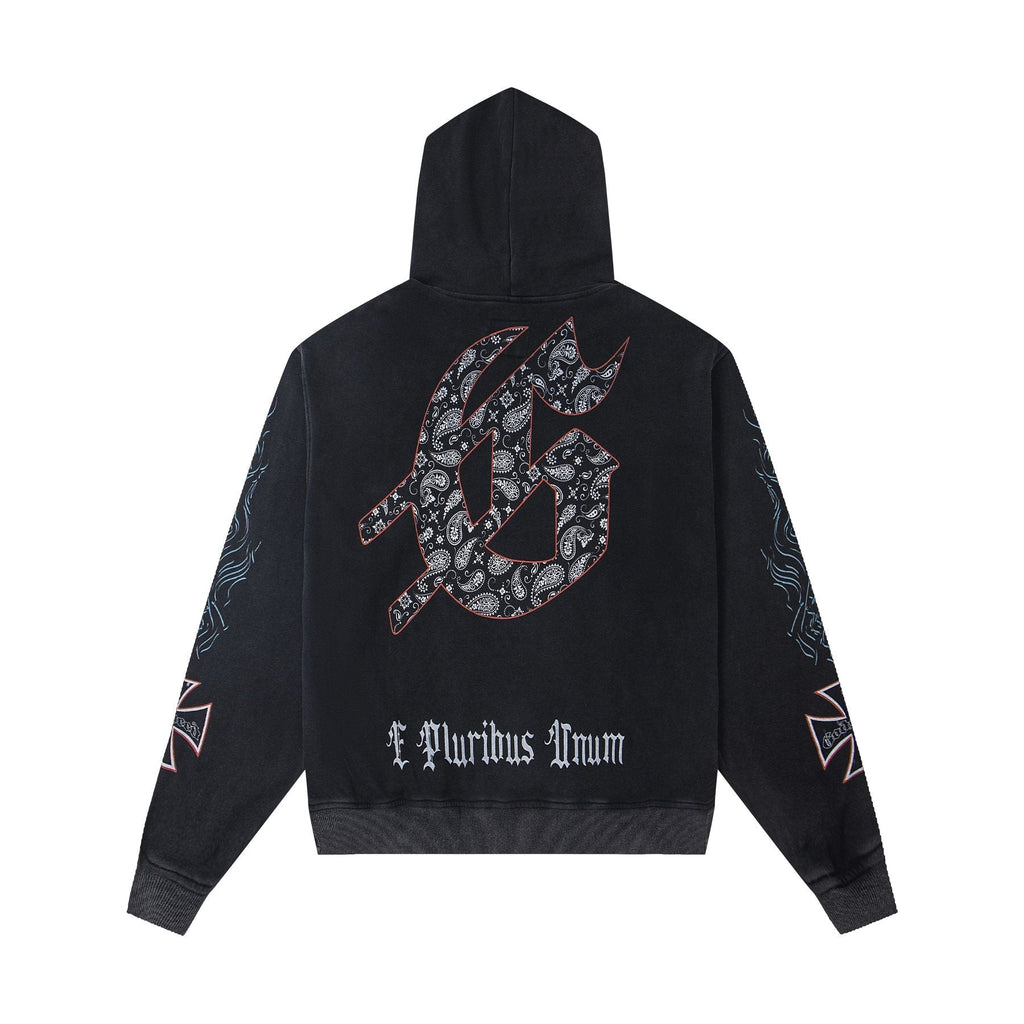 Godspeed Hollywood Fire Graphic Hoodie — back