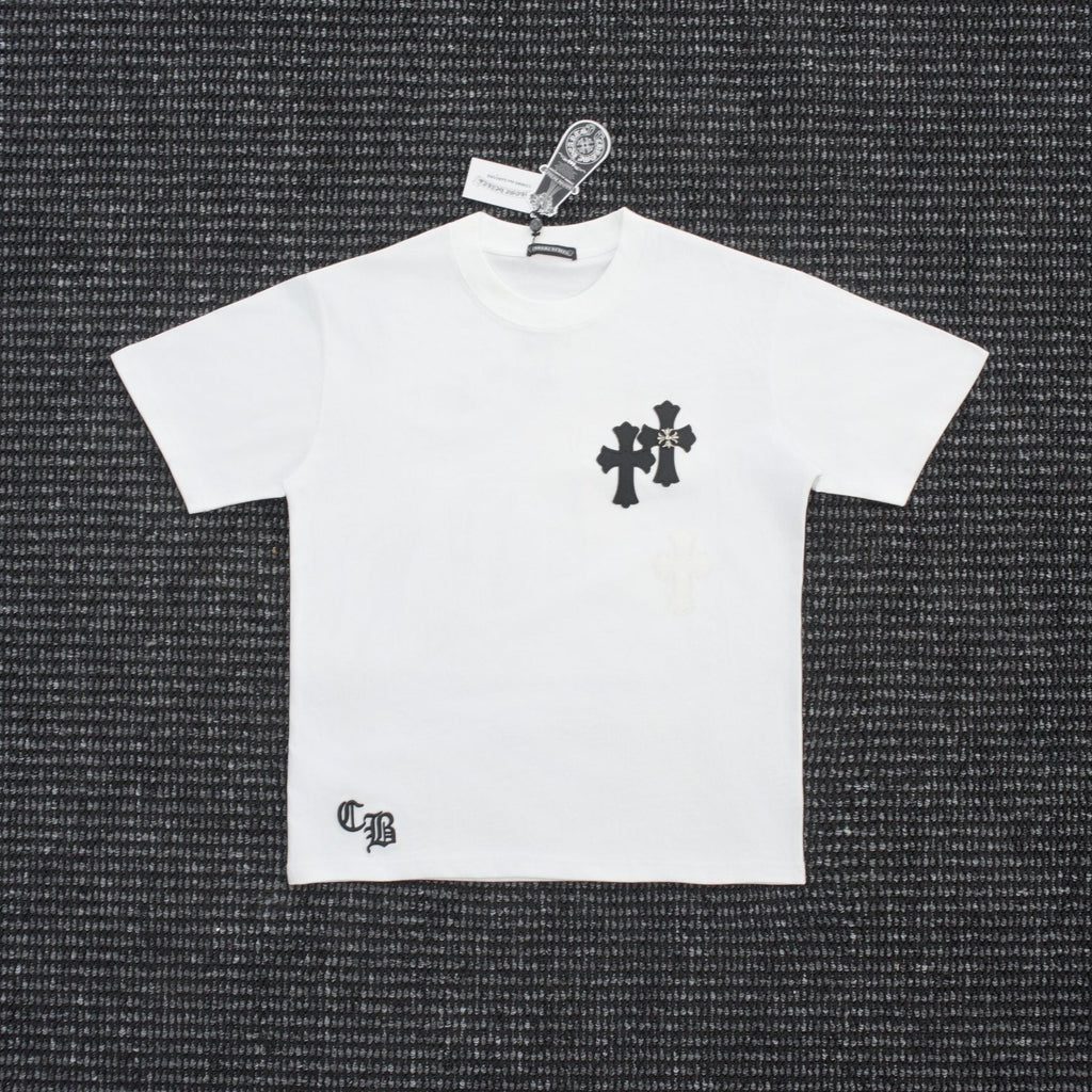 Chrome Hearts Contrast Cross Applique T-Shirt — front