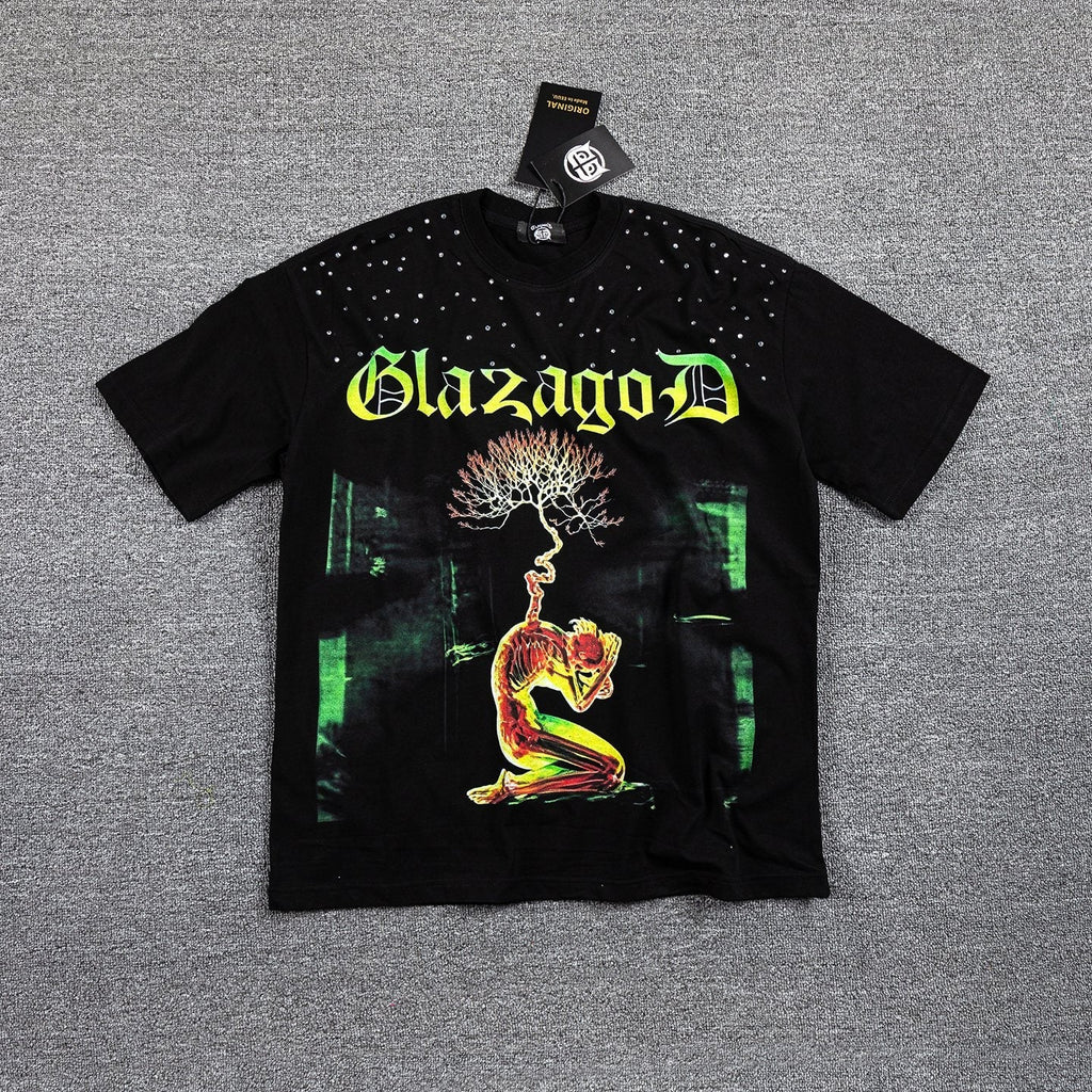 Glazagod Vade Retro Tenebras Graphic T-Shirt — hero