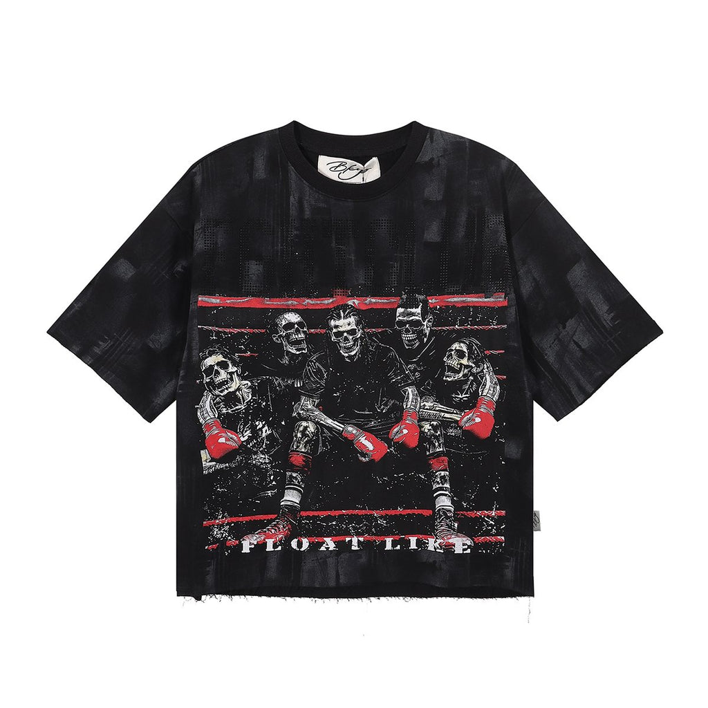 BKYS Revival Fight Club Graphic Cropped T-Shirt — hero
