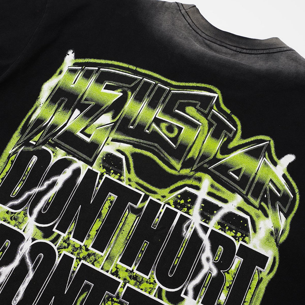 Hellstar Don't Hurt People Graphic T-Shirt — detail