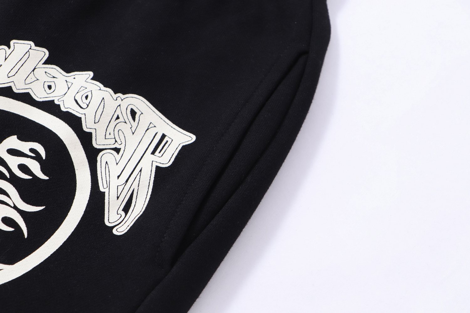 Hellstar Star Graphic Flared Pants — detail