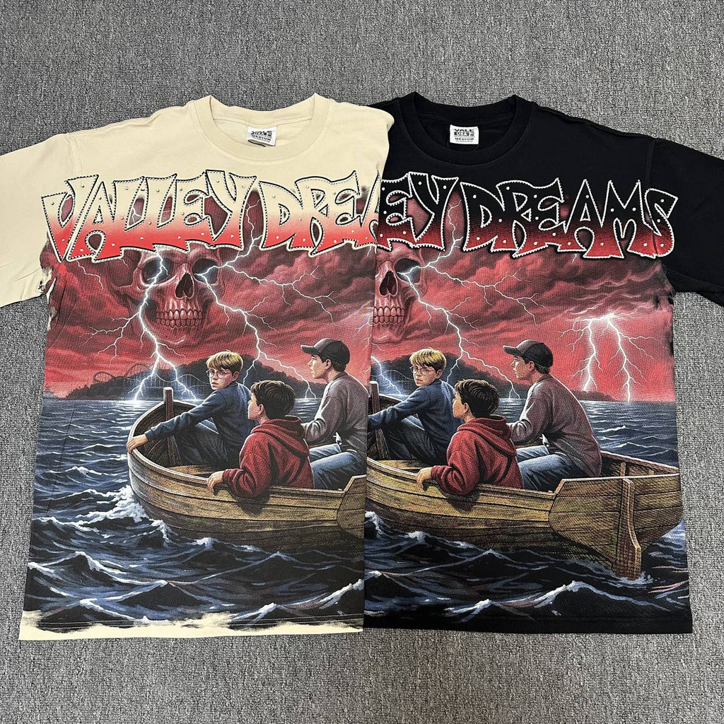 VALE USA Dreams Rhinestone Graphic T-Shirt — comparison