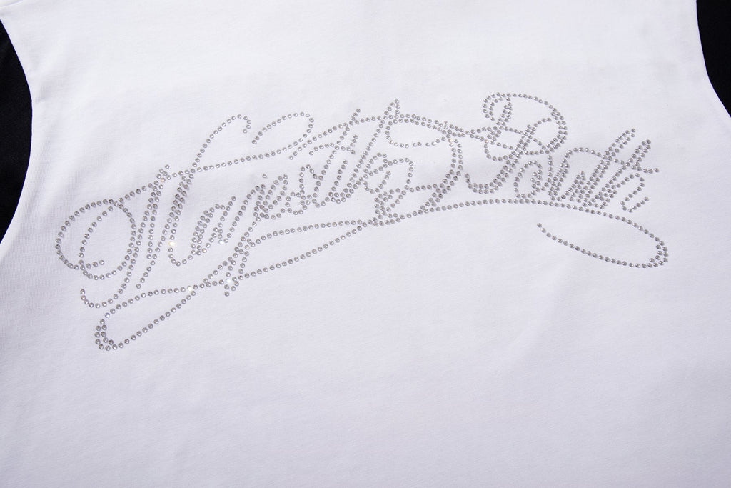 MAJESTIK Car Graphic Zip-Front Short-Sleeve T-Shirt — detail