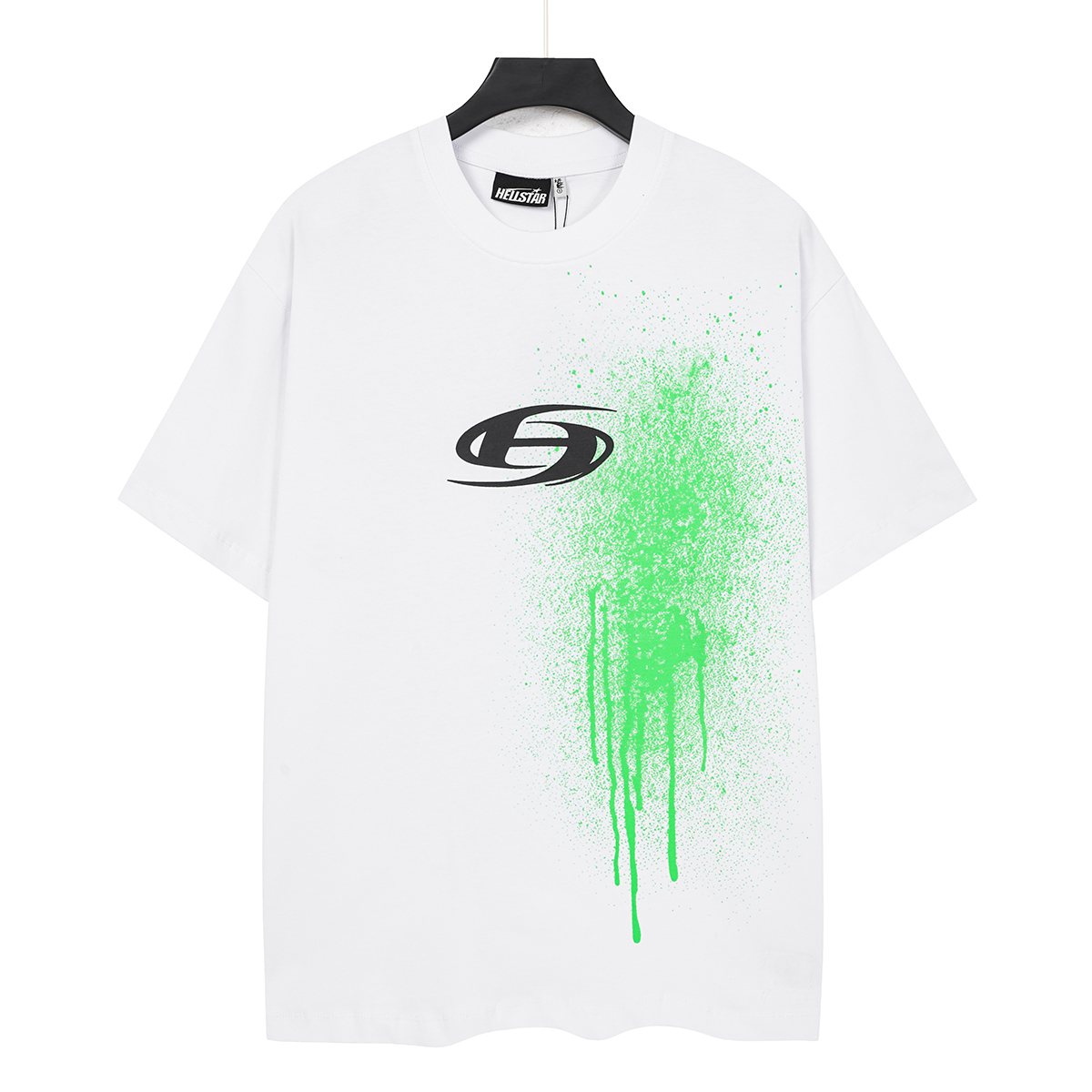 Hellstar Oval Studios Splatter Graphic T-Shirt — front