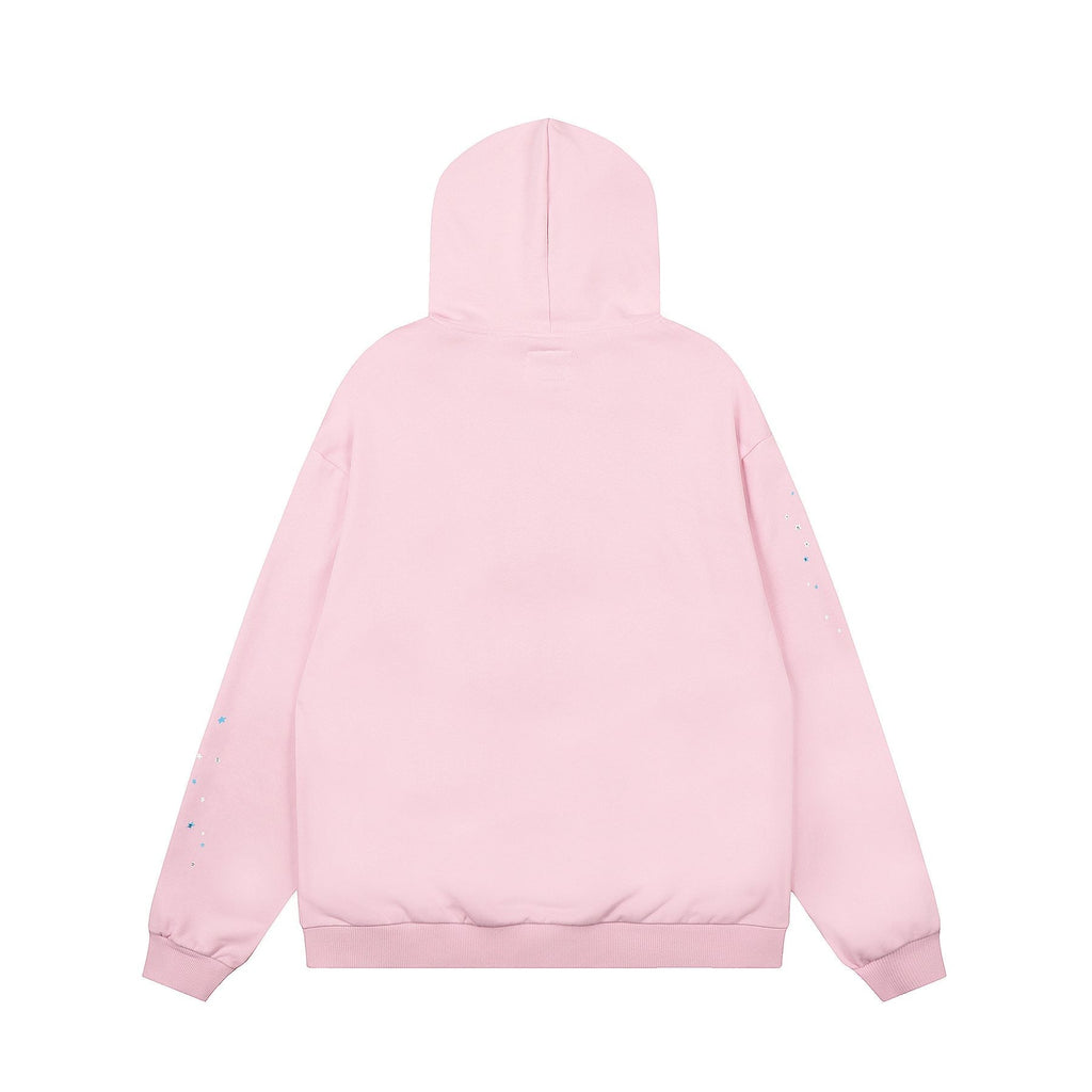 Sp5der Spiderweb Graphic Hoodie — back