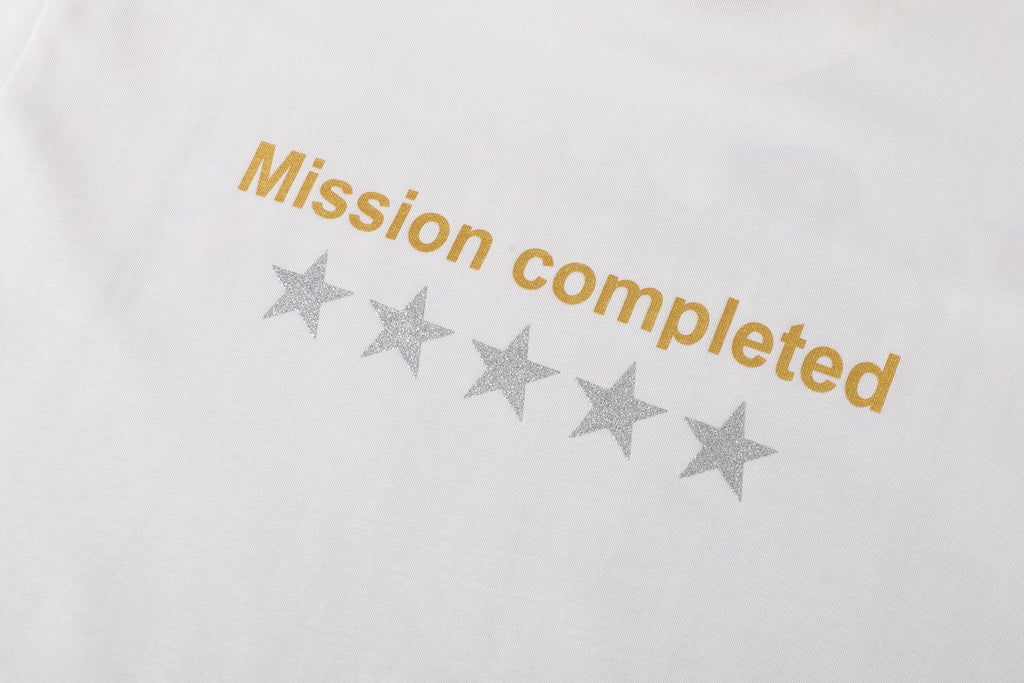 Godspeed Mission Completed Graphic T-Shirt — detail