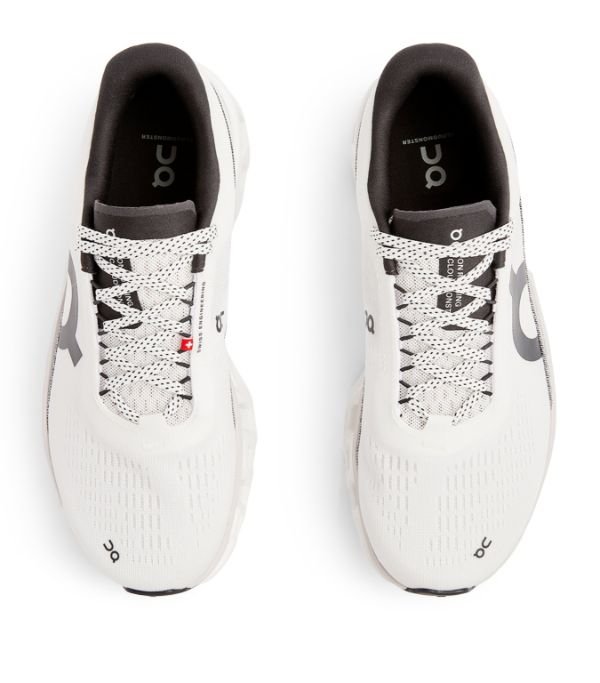 On Cloudmonster 2 White/Black Running Shoes