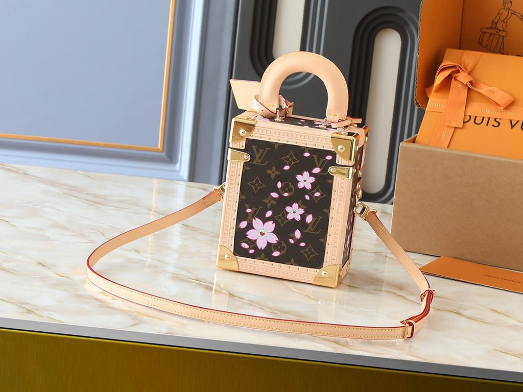 Louis Vuitton Camera Box Cherry Blossom Monogram Bag — back