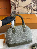 Louis Vuitton Alma BB Monogram Braided-Handle Bag — hero